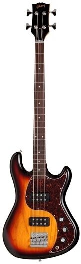 Gibson EB Electric Bass (with Case), Fireburst