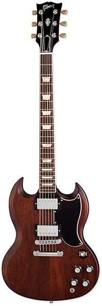 Gibson SG '61 Reissue Satin Electric Guitar with Case, Worn Brown