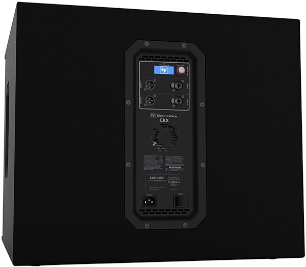 Electro-Voice EKX-18SP Powered Subwoofer Speaker (1300 Watts, 1x18"), New, Back
