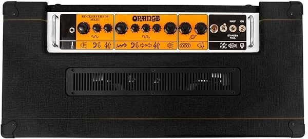 Orange Rockerverb MkIII Guitar Combo Amplifier (50 Watts, 2x12"), Black Top