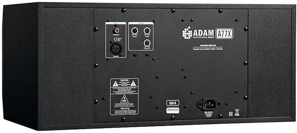 ADAM A77X Powered Studio Monitors, Rear
