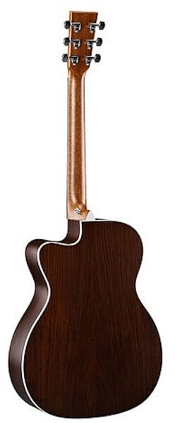 Martin OMCPA4 Rosewood Performing Artist Acoustic-Electric Guitar, with Case, Back