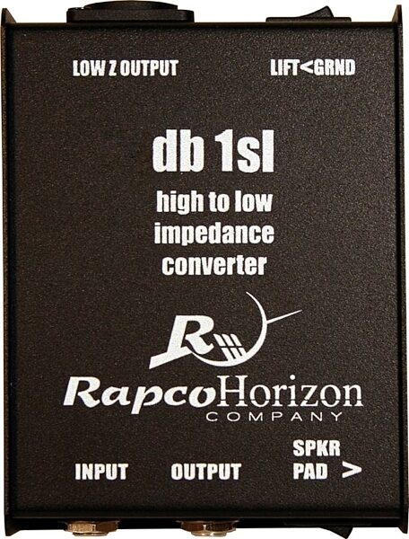RapcoHorizon DB-1SL Speaker Level Direct Box, New, Main