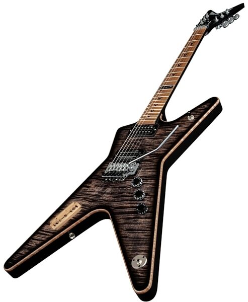 Dean Dimebag Roots Limited Edition ML Electric Guitar (with Case), Angle
