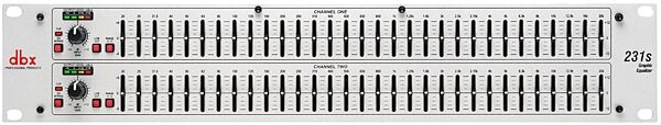 dbx 231S Dual 31-Band Graphic Equalizer, New, Main