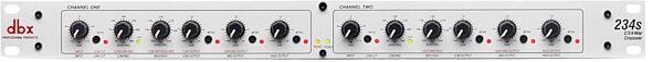 dbx 234S Crossover (Stereo 2- or 3-Way, Mono 4-Way), New, Action Position Back