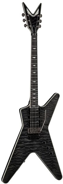 Dean Custom Run No. 8 ML Switchblade Electric Guitar, Transparent Black
