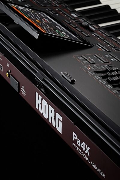 Korg Pa4X Arranger Workstation Keyboard, 76-Key, Closeup