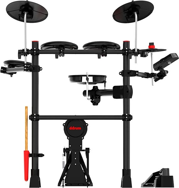 ddrum E-Flex Electronic Drum Kit, 8-Piece, New, Action Position Back
