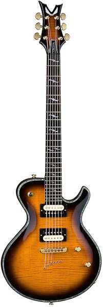 Dean Deceiver FM Electric Guitar, Transparent Braziliaburst