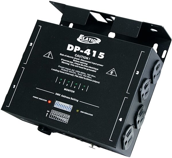 ADJ DP415 DMX Dimmer Switch, 4-Channel, Main