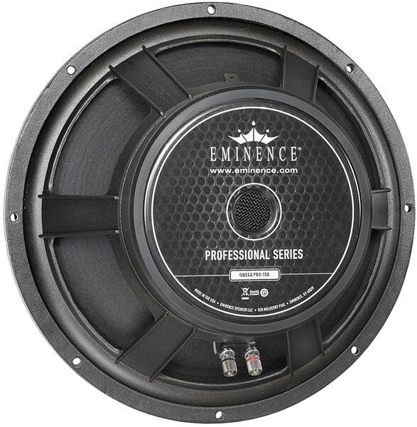 Eminence Omega Pro 15 PA Speaker (800 Watts, 15"), 8 Ohms, Warehouse Resealed, Main