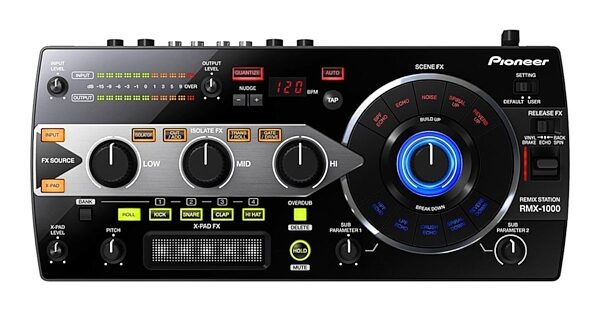 Pioneer DJ RMX-1000 Remix Station Performance DJ Controller, Black, Main