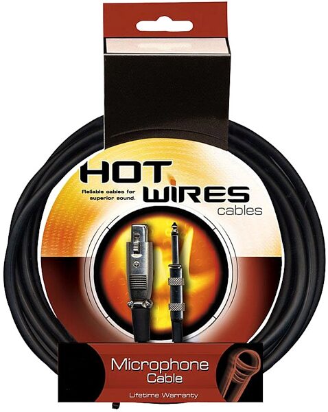 Hot Wires Hi-Z Microphone Cable, 25 foot, Main