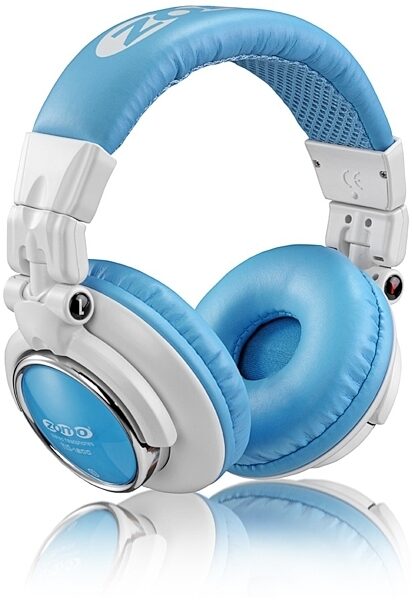 Zomo HD-1200 DJ Headphones, White and Blue