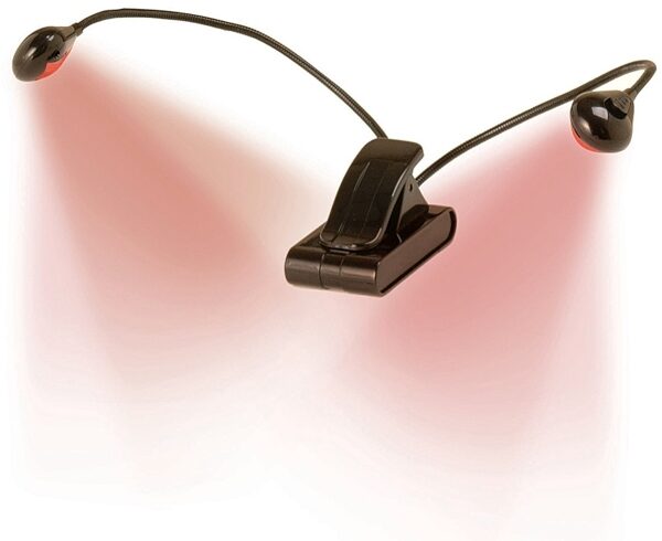 On-Stage LED202R Clip-On Dual Red LED Music Stand Light, Main