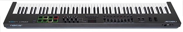 Nektar Impact LX88+ USB MIDI Keyboard Controller, 88-Key, New, Back