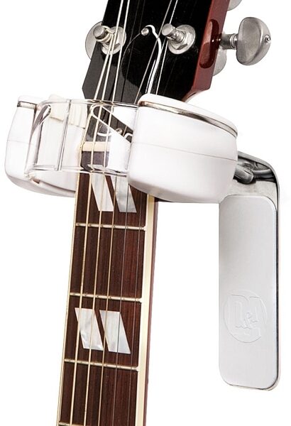 D&A Headlock Self-Locking Guitar Hanger, Chrome II
