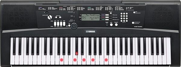 Yamaha EZ-220 Lighted Keyboard, 61-Key, Standard, Customer Return, Blemished, Main