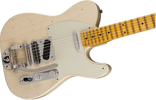 Fender Custom Shop Limited Edition Journeyman Relic Twisted Telecaster Electric Guitar with Bigsby Tremolo (with Case), ve
