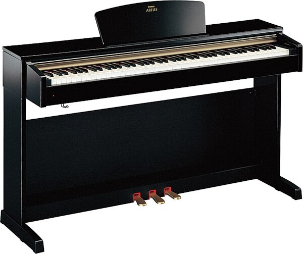 Yamaha Arius YDPC71PE Digital Piano with Bench, Angle