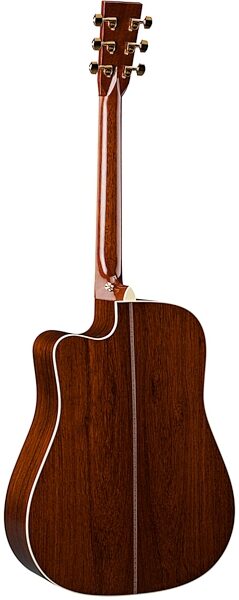Martin DCPA1 Madagascar Rosewood Acoustic Guitar (with Case), Back