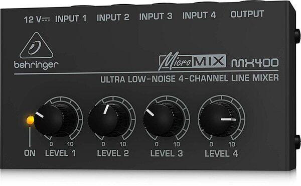 Behringer MicroMIX MX400 4-Channel Line Mixer, Main
