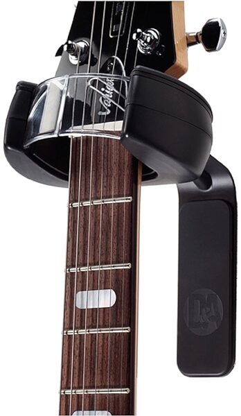 D&A Headlock Self-Locking Guitar Hanger, Black V