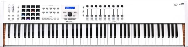 Arturia KeyLab 88 MKII USB MIDI Keyboard, 88-Key, White, Warehouse Resealed, Main