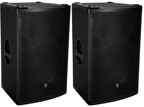 Mackie S515 2-Way Passive Loudspeaker (600 Watts, 1x15"), Pair