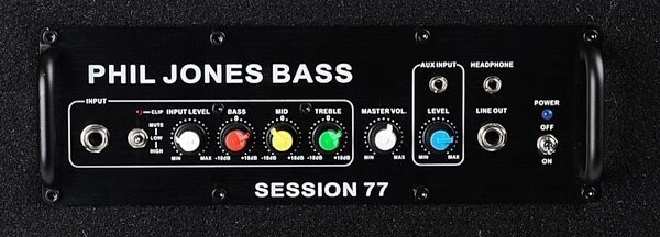 Phil Jones Bass Session 77 Bass Combo Amplifier (100 Watts), New, Panel