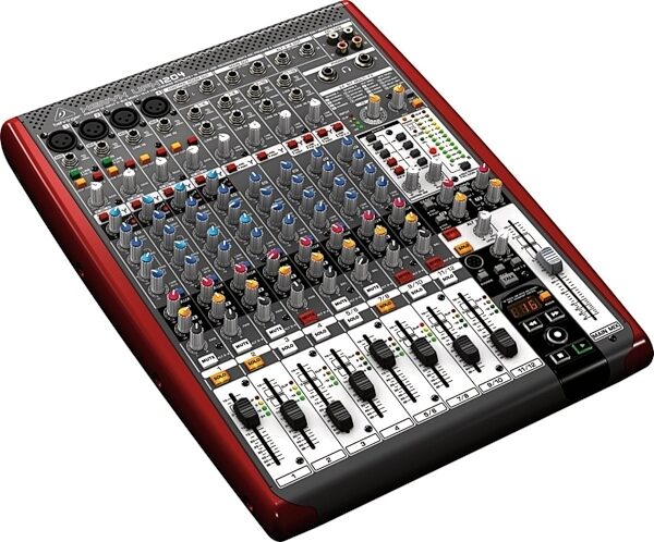 Behringer UFX1204 XENYX USB and FireWire Mixer, 12-Channel, Left