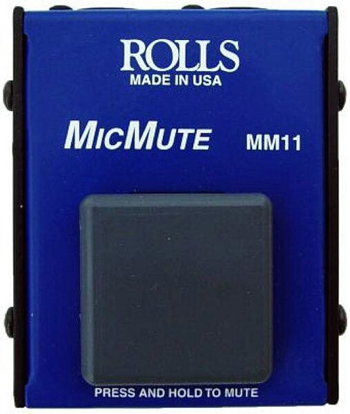 Rolls MM11 MicMute Momentary Microphone Muting Switch, Main