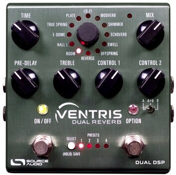 Source Audio Ventris Dual Reverb Pedal, New, Main