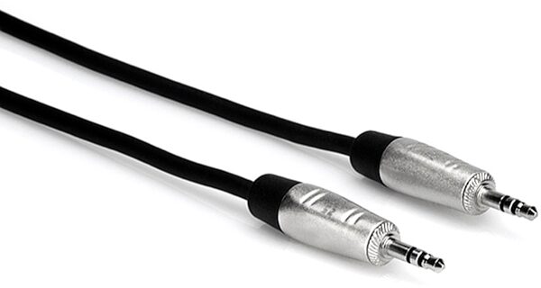 Hosa HMM Mini Stereo TRS Cable, 3 foot, HMM-003, Plugs