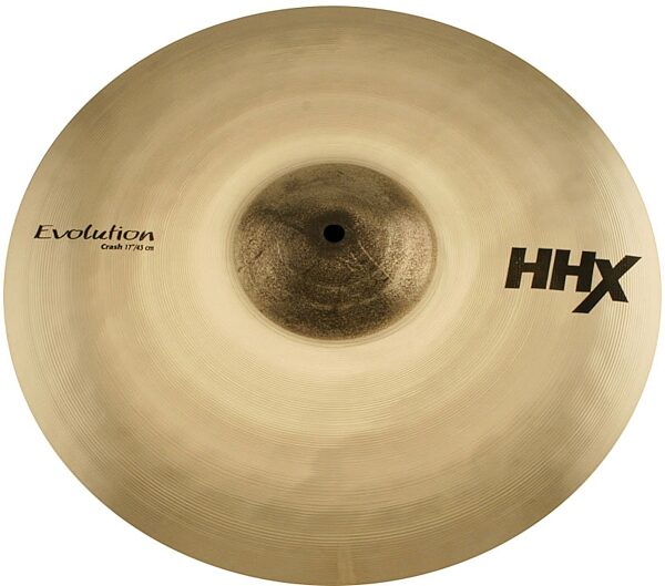Sabian HHX Evolution Crash Cymbal, Brilliant Finish, 17 inch, 17 Inch