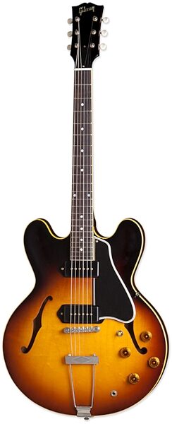 Gibson Custom Shop ES330 VOS Hollowbody Electric Guitar with Case, Vintage Burst