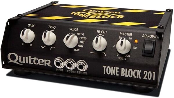 Quilter TB201 Compact Guitar Amplifier Head (200 Watts), Angled