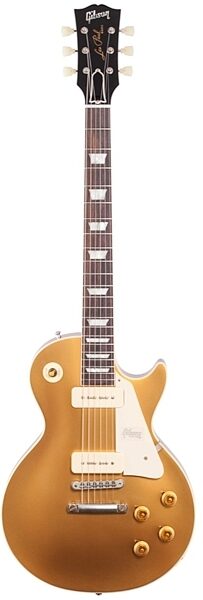 Gibson Custom 56 Les Paul Standard Goldtop VOS Electric Guitar (with Case), Main