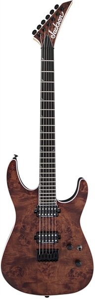 Jackson Pro Series Soloist SL2P HT MAH, Mahogany Body with Poplar Burl Top Electric Guitar, Ebony Fingerboard, Main-