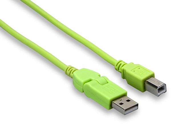 Hosa Beatport Hi-Speed USB Cable, Connectors