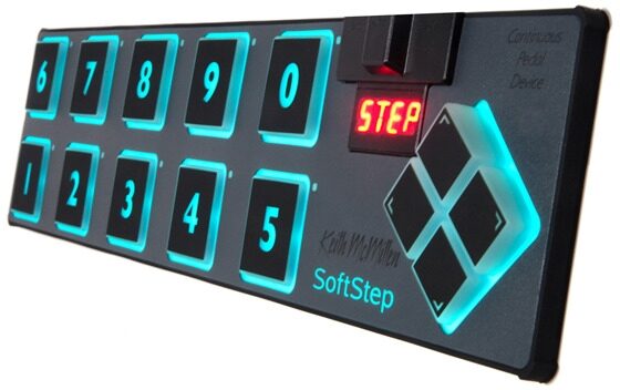 Keith McMillen Instruments SoftStep USB Foot Controller, Angle