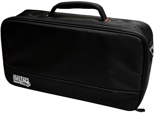 Gator GPB-LAK-1 Aluminum Guitar Pedalboard (with Carry Bag), Black, Bag