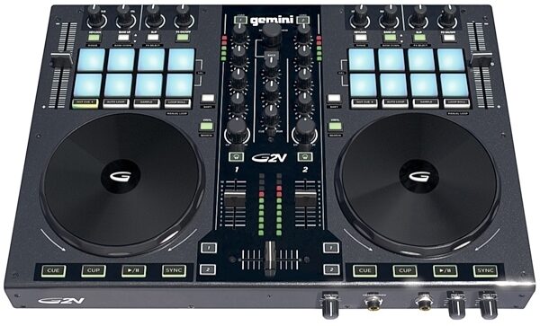 Gemini G2V DJ Controller with Audio Interface, Main