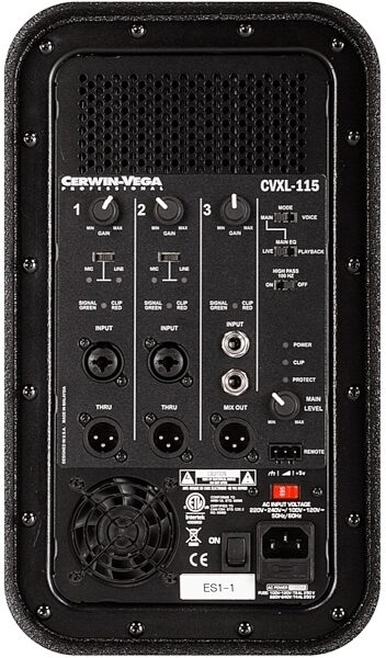 Cerwin-Vega CVXL-115 Powered Speaker, ve