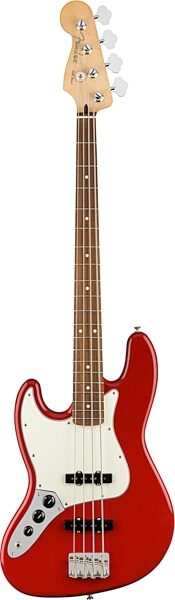 Fender Player Jazz Pau Ferro Electric Bass, Left-Handed, Main