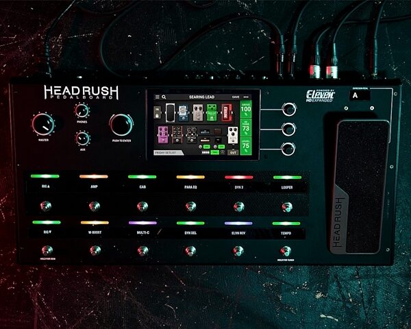HeadRush Pedalboard Guitar Multi-Effects Processor, VIew