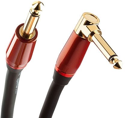 Monster Acoustic Guitar Instrument Cable, with Angled End, Connections