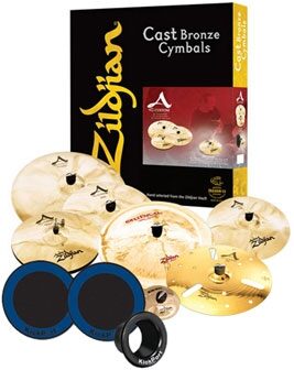 Zildjian A Custom and FX Series Cymbal Package, Main