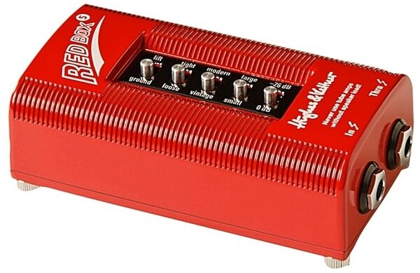 Hughes and Kettner Red Box 5 DI Direct Box, Side